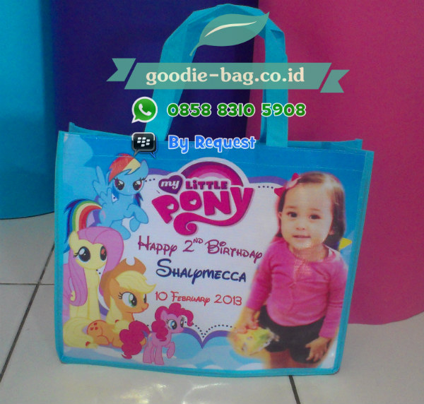 Tas Ulang Tahun My Little Pony / Tas Ultah My Little Pony / Goodie Bag My Little Pony / Goody Bag My Little Pony