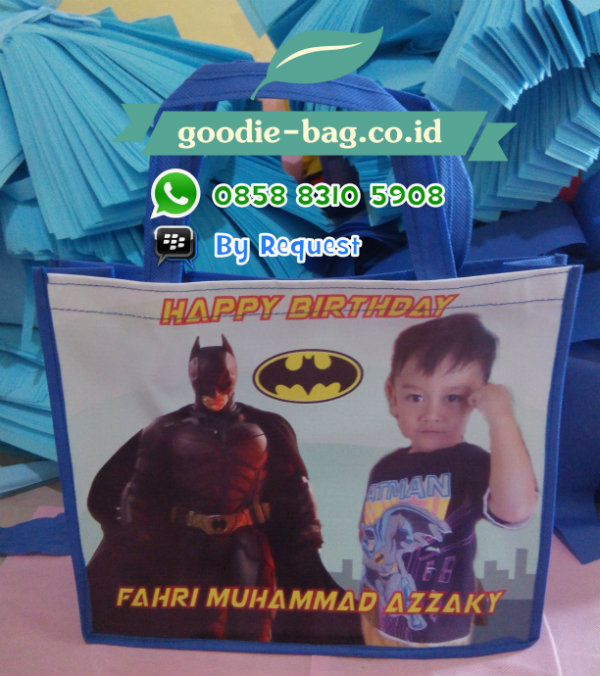 Tas Ulang Tahun Batman / Tas Ultah Batman