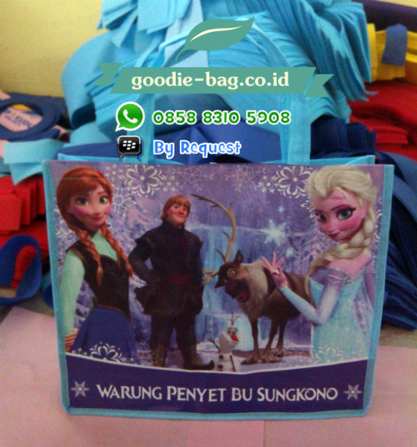 Tas Souvenir Warung Penyet Anak Frozen