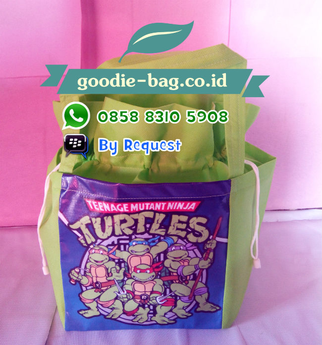 Goodie Bag TMNT Kura Ninja Brunei Darusalam