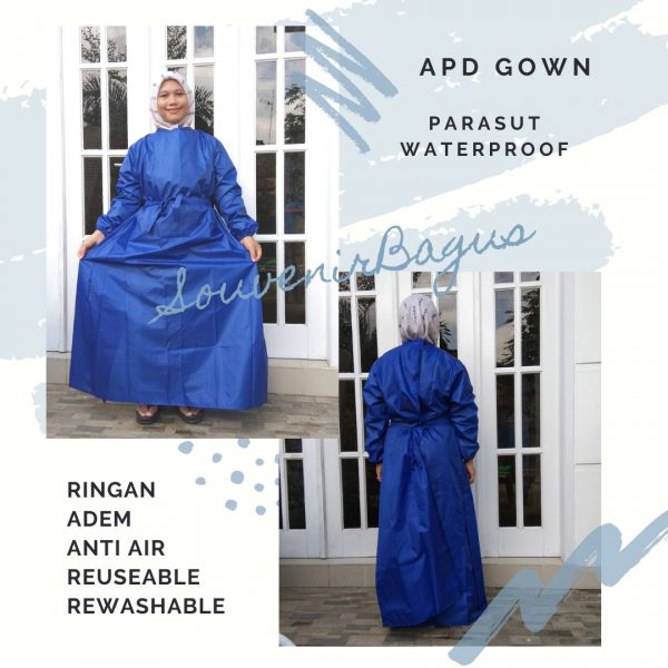 APD Gown Parasut Anti Air Waterproof